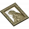 Madonna in Prayer - STL 3D model for CNC milling