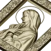 Madonna in Prayer - STL 3D model for CNC milling