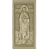 Saint Mary of Egypt icon relief STL