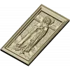 Saint Mary of Egypt icon relief STL