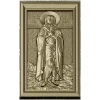 Saint Mary of Egypt icon relief STL