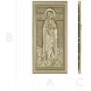 Saint Mary of Egypt icon relief STL