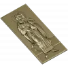 Saint Mary (Immaculate Heart) STL bas-relief for CNC