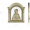 Икона Блаженная Матрона Московская - 3D STL модель для ЧПУ