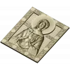 Saint Natalia Icon Relief STL - 3D model for CNC carving