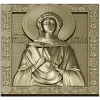 Saint Natalia Icon Relief STL - 3D model for CNC carving