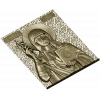 3D модель STL - Икона Святой Нины для ЧПУ