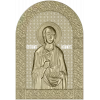 Saint Petka - icon relief STL for CNC