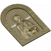 Saint Petka - icon relief STL for CNC