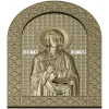 Saint Petka - icon relief STL for CNC
