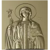 Икона Святой равноапостольной Нины - STL рельеф для ЧПУ