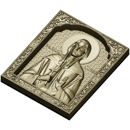 Saint Christina STL 3D model for CNC carving