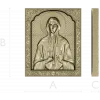 Saint Christina STL 3D model for CNC carving