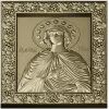 Икона "Святая Юлия" - 3D модель STL для ЧПУ