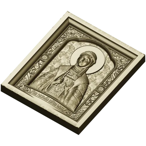 Равноапостольная княгиня Ольга - 3D модель в формате STL для ЧПУ