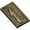 Saint Elizabeth high-relief icon STL for CNC milling