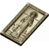 Saint Elizabeth high-relief icon STL for CNC milling