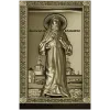 Saint Elizabeth high-relief icon STL for CNC milling