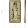 Saint Elizabeth high-relief icon STL for CNC milling