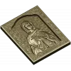 Saint Tatiana Icon - High-Relief STL 3D Model for CNC