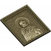 Икона святителя Александра Свирского - 3D STL рельеф