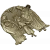 Holy Family bas-relief STL for CNC