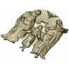 Holy Family bas-relief STL for CNC
