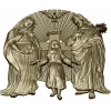 Holy Family bas-relief STL for CNC