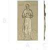 Saint Alexius Full-Relief Icon STL for CNC
