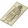 Икона Святой Анатолий - 3D STL модель для ЧПУ