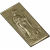 Икона Святой Князь Борис - 3D STL панель для ЧПУ