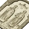Saints Boris and Gleb - high relief icon STL for CNC