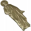 3D модель STL - Святой Елисей (рельеф)
