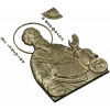 Святой Игнатий Богоносец - 3D модель STL для ЧПУ
