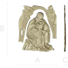 Saint Elijah high-relief STL for CNC