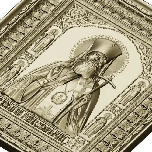 Saint Luke of Simferopol - high-relief icon STL for CNC