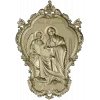 3D модель STL - Икона Святой Матфей (рельеф)