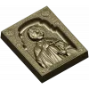 Saint Martyr Anatoly - high-relief STL icon for CNC milling