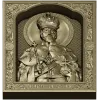 Икона "Святой Царь Николай II" - 3D модель STL для ЧПУ
