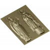 Икона Святых Петра и Февронии - 3D STL панно для ЧПУ