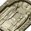 Saints Peter and Fevronia icon relief STL for CNC