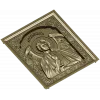 Saint Raphael high-relief icon STL for CNC