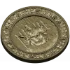 Christ the Savior - circular relief STL for CNC