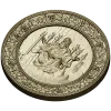 Christ the Savior - circular relief STL for CNC