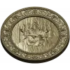 Christ the Savior - circular relief STL for CNC