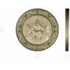 Christ the Savior - circular relief STL for CNC