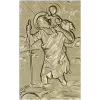 Saint Christopher high-relief STL for CNC milling