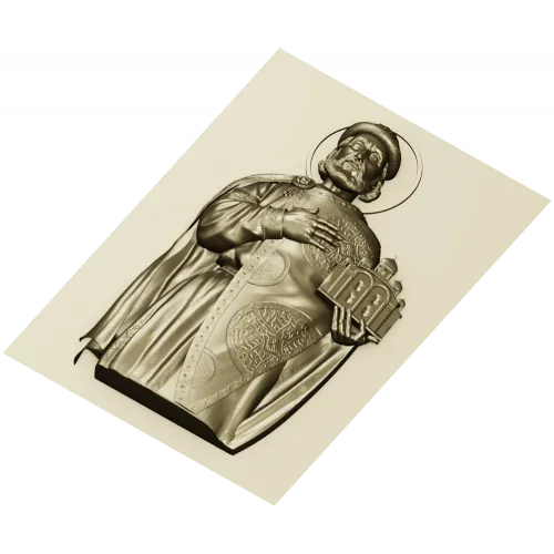 Saint Yaroslav High-Relief STL