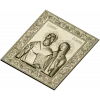 Икона Священномученик Киприан и мученица Иустина - 3D модель STL для ЧПУ