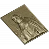 Saint Seraphim of Sarov - high-relief STL icon